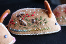 The Victoria Sampler - Gingerbread Mice Leaflet  - needlework design company