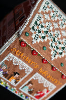 The Victoria Sampler - Gingerbread Retreat Cottage Leaflet - Part 9 of Gingerbread Village  - needlework design company