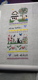 Stay Home and Stitch - PDF Downloadable Chart