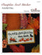 Pumpkin Seed Nametag - Mini Series - Embroidery and Cross Stitch Pattern - PDF Download