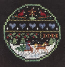 Woodland Christmas Ornament - PDF Downloadable Chart