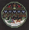 Woodland Christmas Ornament - Creative Collection - Embroidery and Cross Stitch Pattern - PDF Download