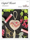 Cupid Heart Ornament - Mini Series - Counted Embroidery Pattern - PDF Download