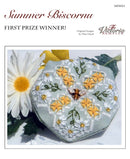 Summer Biscornu Mini (Downloadable PDF)