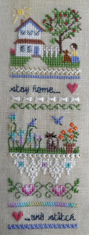 Stay Home and Stitch - PDF Downloadable Chart