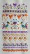 Love Birds Sampler - Embroidery and Cross Stitch Pattern - PDF Download